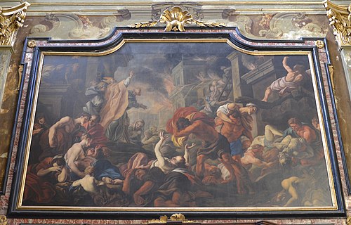 San Gaudenzio spegne l'incendio di Novara, , Giovanni Antonio de Groot