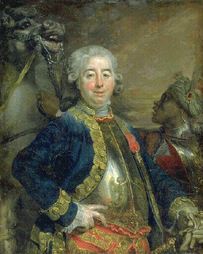 Portrait of Emmanuel Céleste Augustin de Durfort, Duke of Duras, 1786, François-Louis Lonsing