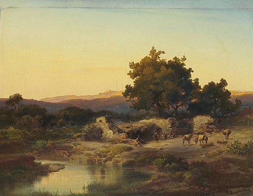 Gegend bei Granada, , Fritz Bamberger
