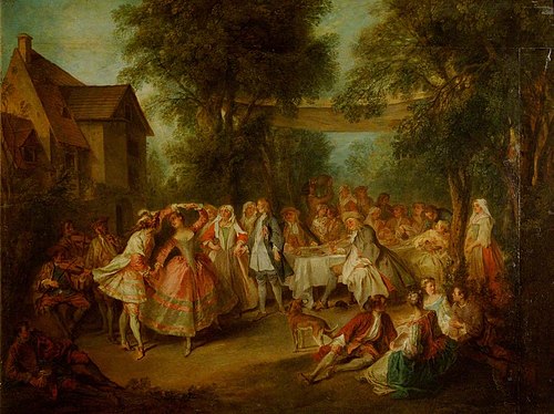 The Wedding Breakfast, 1738, Nicolas Lancret