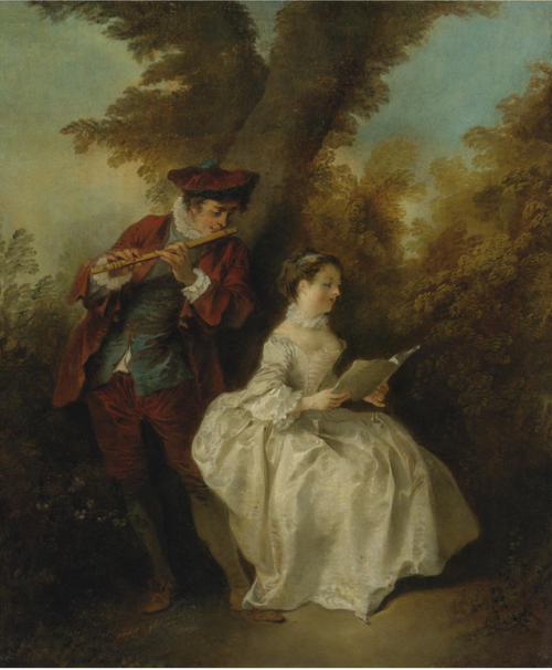 Le Duo, , Nicolas Lancret
