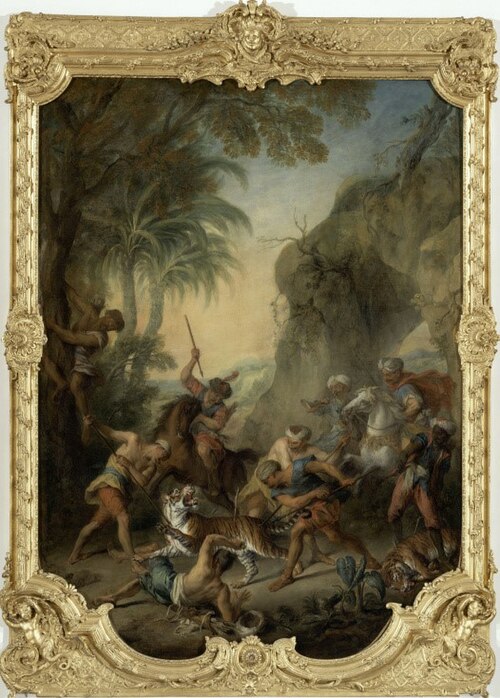 La chasse au tigre, 1736, Nicolas Lancret