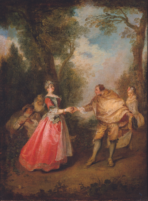 Danse dans le jardin, , Nicolas Lancret