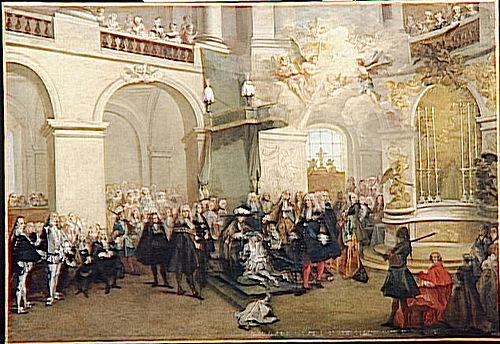 La Remise de l'ordre du Saint-Esprit, 1724, Nicolas Lancret