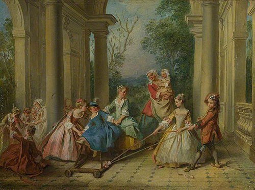 The Four Ages of Man: Childhood, 1732, Nicolas Lancret