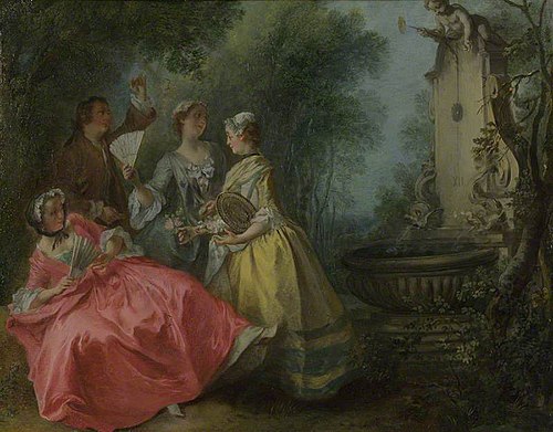 The Four Times of Day: Midday, 1740, Nicolas Lancret