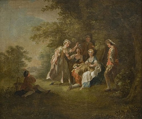 Game Main Chaude, , Nicolas Lancret
