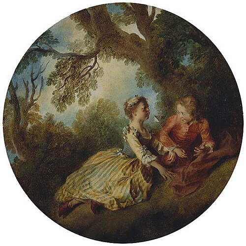 The Toy Windmill, 1731, Nicolas Lancret