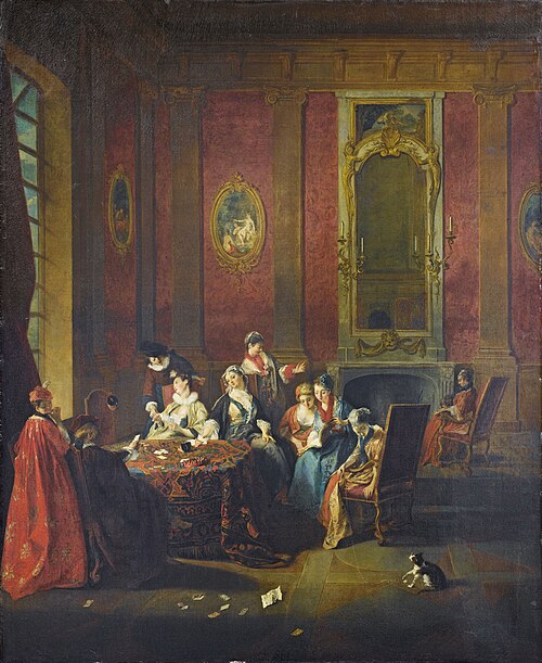 L’Hiver, 1720, Nicolas Lancret