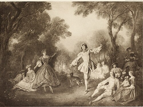 Fête Galante, 1725, Nicolas Lancret
