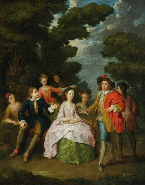 Conversation Piece, , Nicolas Lancret