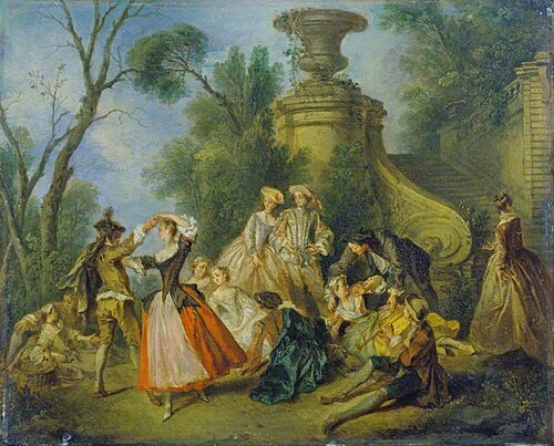 Pastoral Revels, 1738, Nicolas Lancret