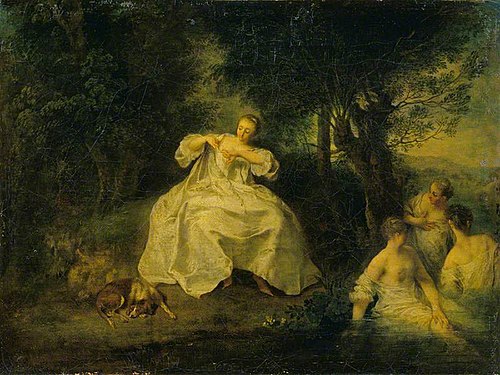 Women Bathing, 1719, Nicolas Lancret