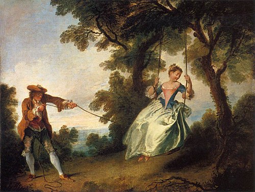 The Swing, 1730, Nicolas Lancret