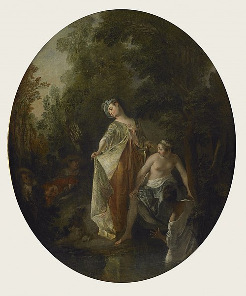 Les baigneuses, 1743, Nicolas Lancret