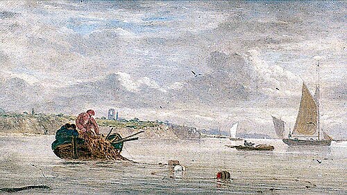Seascape, 1867, Alfred Stannard
