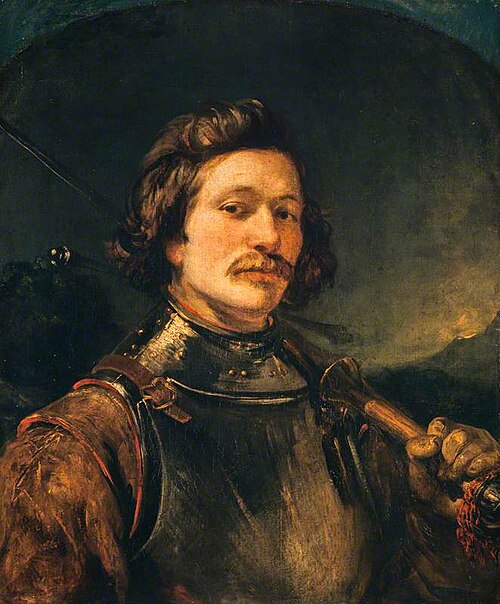 Robert Ranald McIan, 1803 - 1856. Actor and artist (In character as the Fighting Smith of Perth), 1830, John Stone