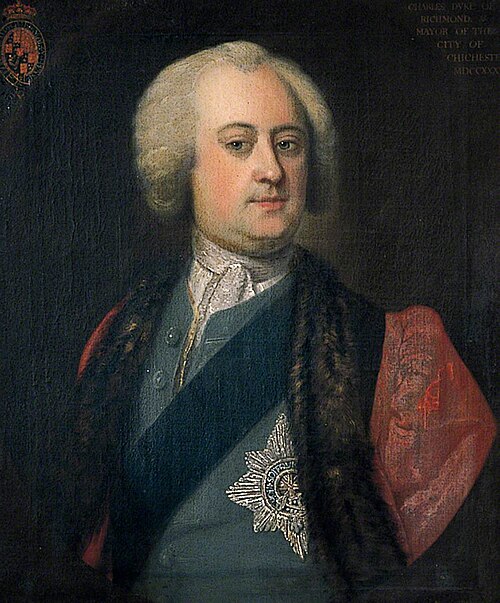 Charles Lennox (1701–1750), 2nd Duke of Richmond, KG, Mayor of Chichester (1735), 1735, William Smith