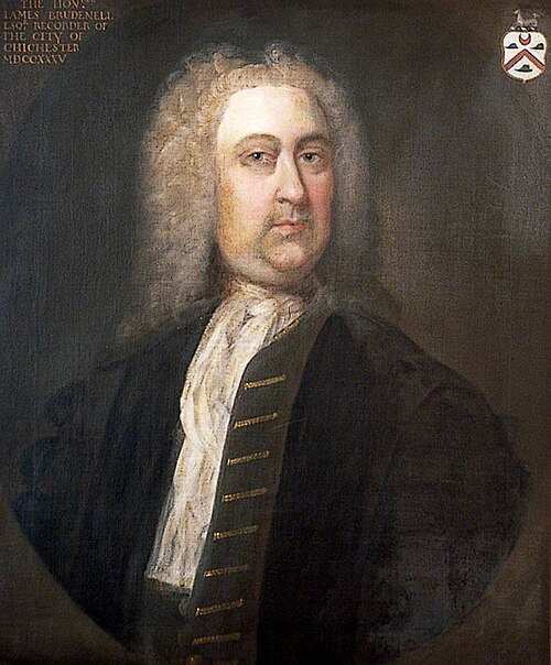 The Honourable James Brudenell, Recorder of Chichester, MP for Chichester (1713–1715 & 1734–1746), 1735, William Smith