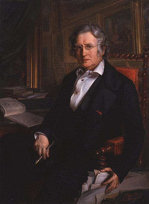 Portrait of Pierre Lacour the Younger, 1846, Jean-Adolphe Papin