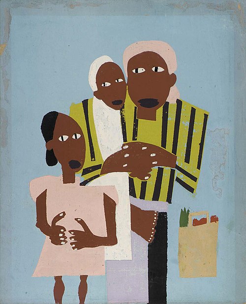 Fright, 1942, William H. Johnson