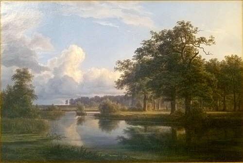 Forest landscape, 1833, Christian Morgenstern