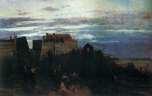 La prière du Chabbat., 1871, Maksymilian Gierymski