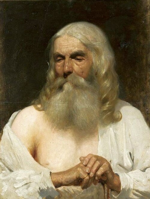 Buste d'un vieil homme., 1801, Maksymilian Gierymski