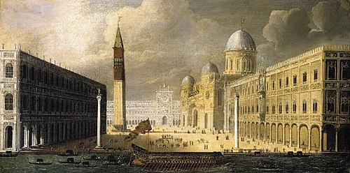 Vue de Venise, 1650, François de Nomé
