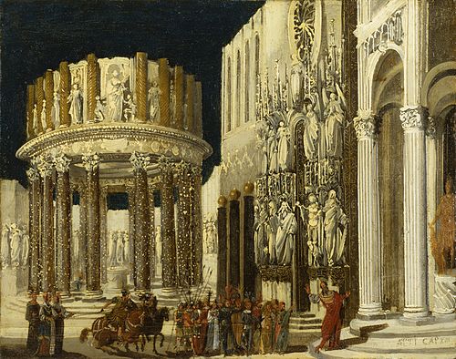 Saint Paul prêchant auprès des Athéniens, 1620, François de Nomé