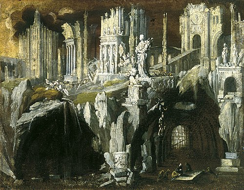 Daniel in the Lions' Den, 1624, François de Nomé