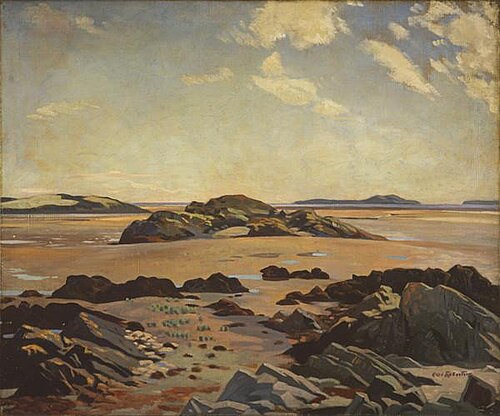Fleet Bay, Kirkcudbrightshire, 1923, Eric Robertson