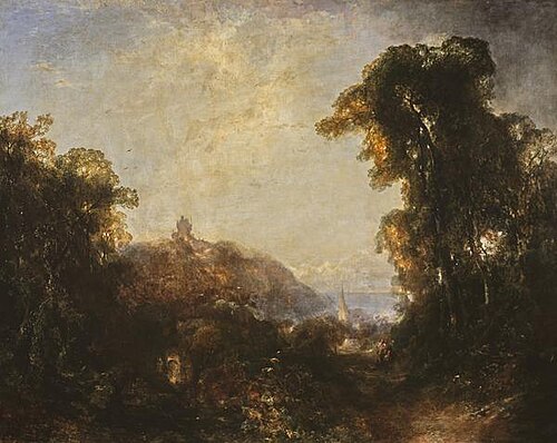 A Border Castle, 1872, John Crawford Wintour