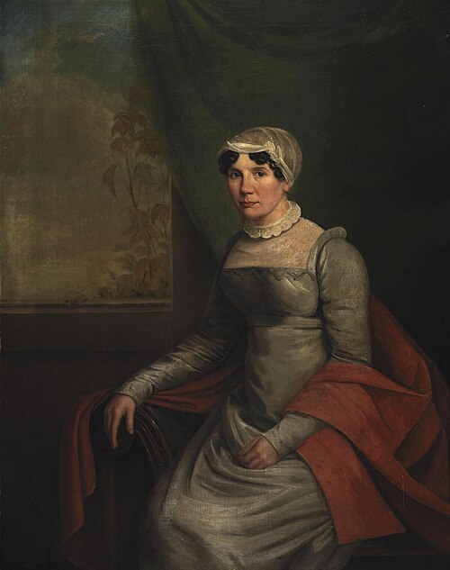 Seated woman, 1843, William Shiels