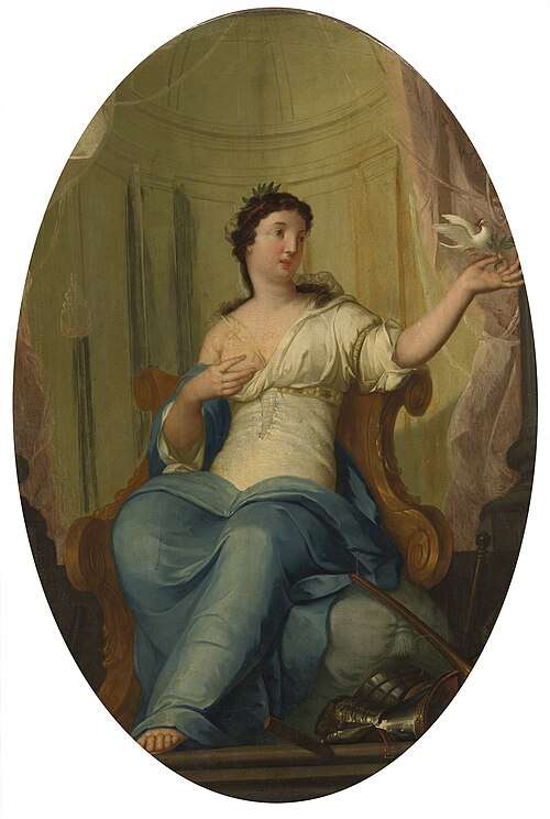 Allegory of Peace, 1740, Mattheus Terwesten