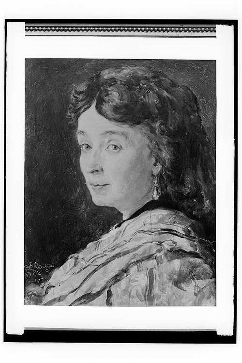 Portrait of Ludwika Groppler, 1872, Jan Matejko
