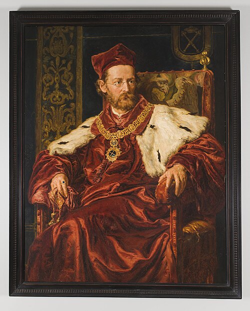 Portrait of Józef Szujski, 1888, Jan Matejko