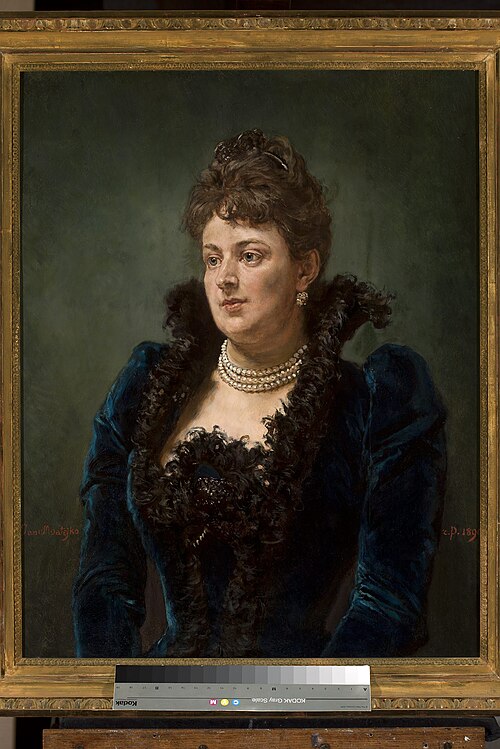 Portrait of Bona Ossowiecka, 1890, Jan Matejko