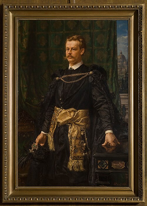 Portrait of Artur Potocki, 1890, Jan Matejko