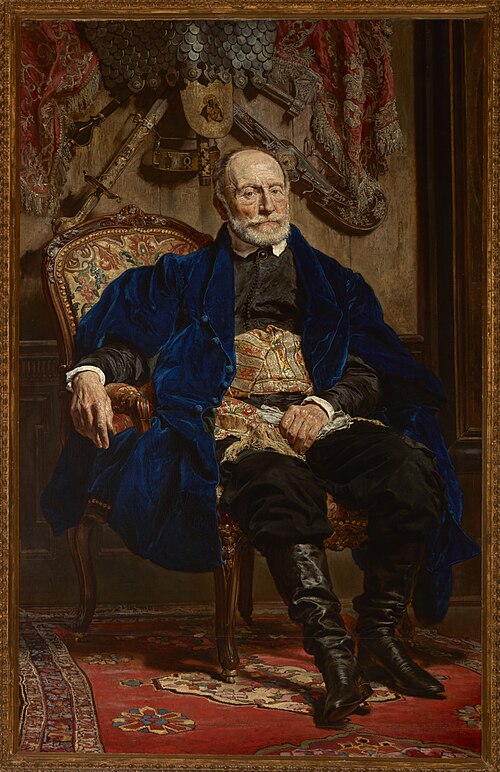 Portrait of Piotr Moszyński, 1874, Jan Matejko