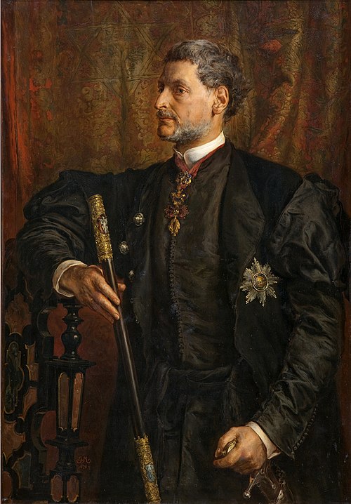 Portrait of Alfred Potocki, 1879, Jan Matejko