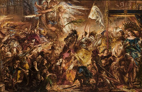 The Maid of Orleans, 1883, Jan Matejko