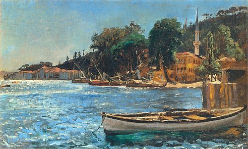 View of Bebek near Constantinople, 1872, Jan Matejko