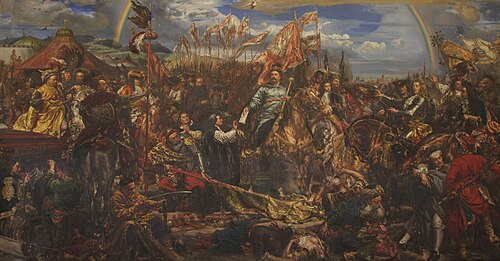 Jan Sobieski at Vienna, 1883, Jan Matejko