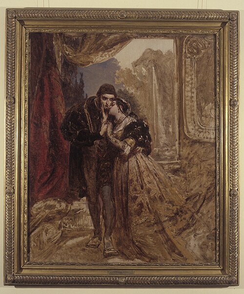 Sigismund Augustus and Barbara Radziwiłł, 1864, Jan Matejko