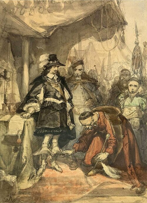 Присяга Богдана Хмельницкого под Зборовом, 1859, Jan Matejko
