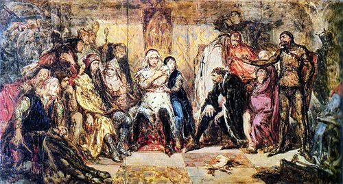 Съезд в Гонсаве, 1866, Jan Matejko
