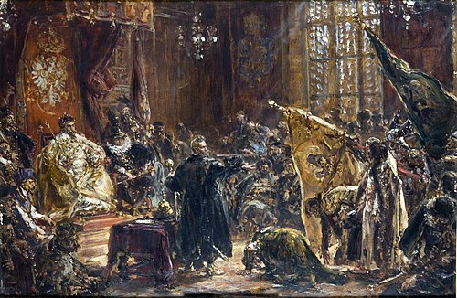 Цари Шуйские перед Сигизмундом III (1892), 1892, Jan Matejko