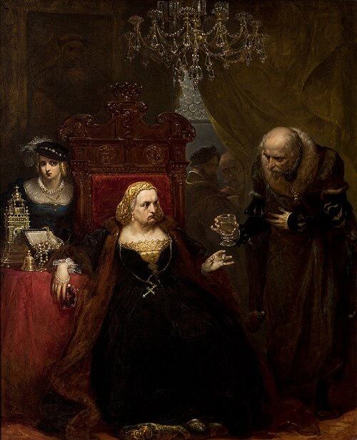 L'Empoisonnement de la reine Bona, 1859, Jan Matejko