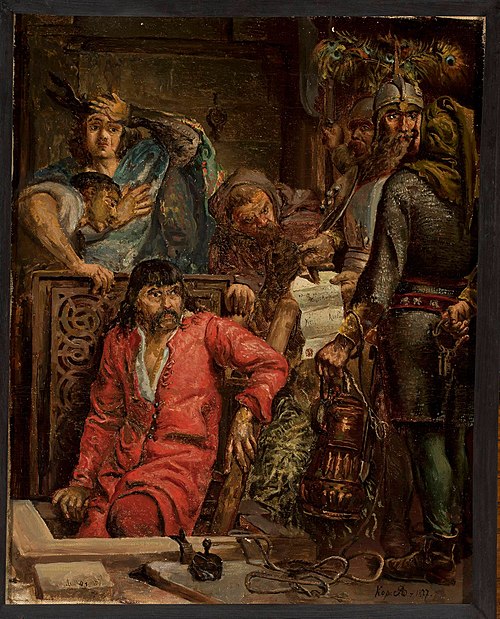 Maćko Borkowic, 1877, Jan Matejko